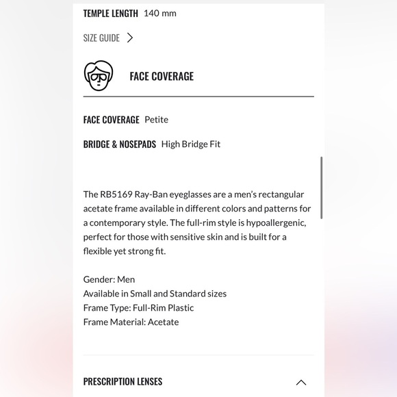 Ray Ban Polished Havana On Green Prescription Glasses - Picture 8 of 8